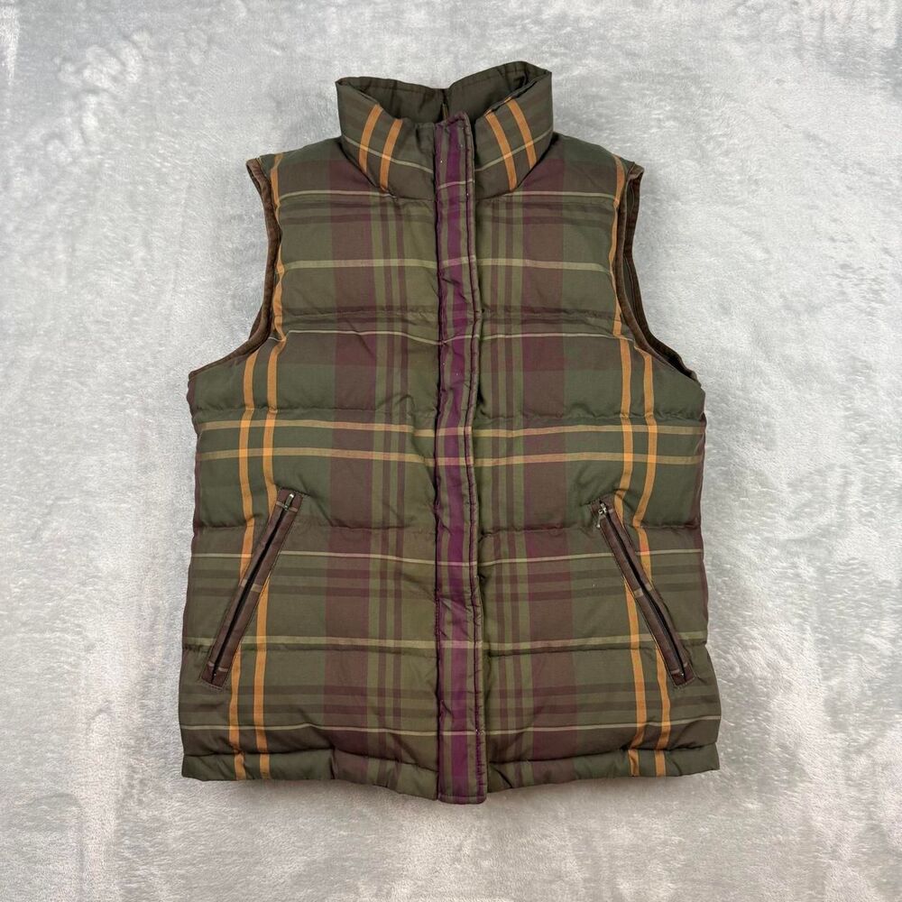 Ralph-lauren Women's Green and Khaki Gilet